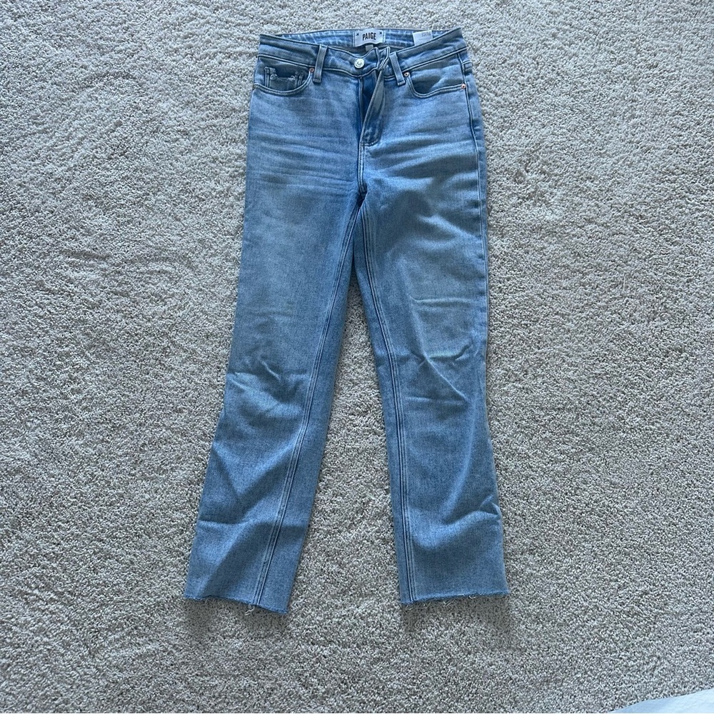 PAIGE Cindy Ankle Cropped Jeans